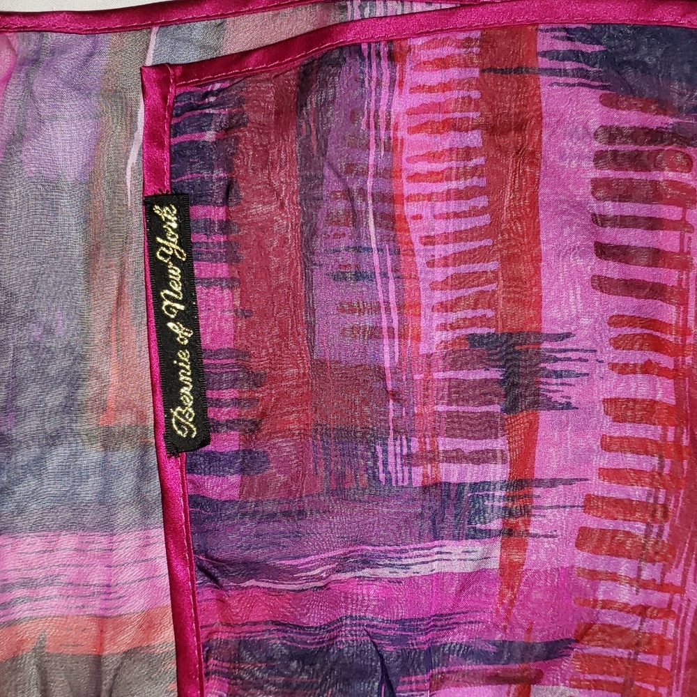 Bernie of New York Silk Scarf - Picture 3 of 4